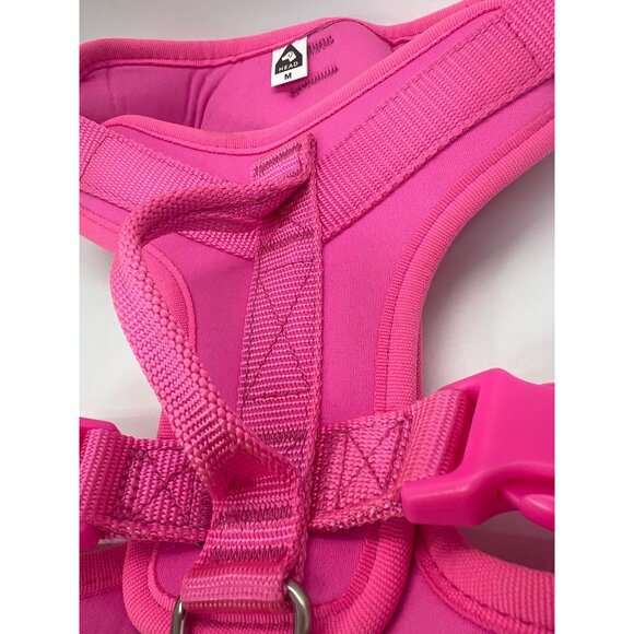 Bright Pink Dog Harness Size M Handle on Top - Picture 2 of 4